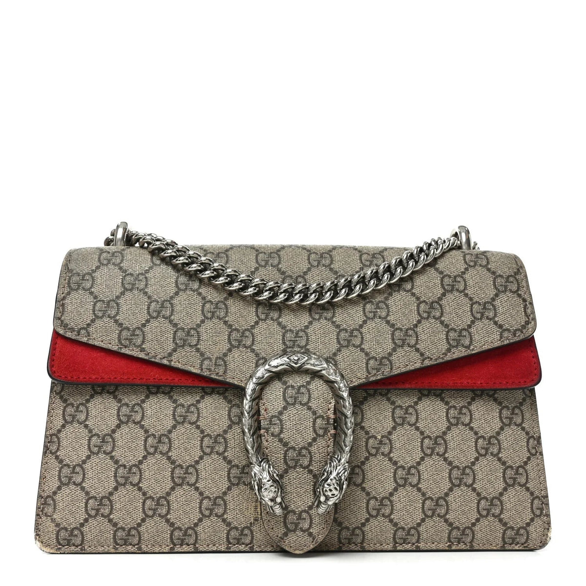 Gucci Dionysus Small Shoulder Chain Bag – Beige