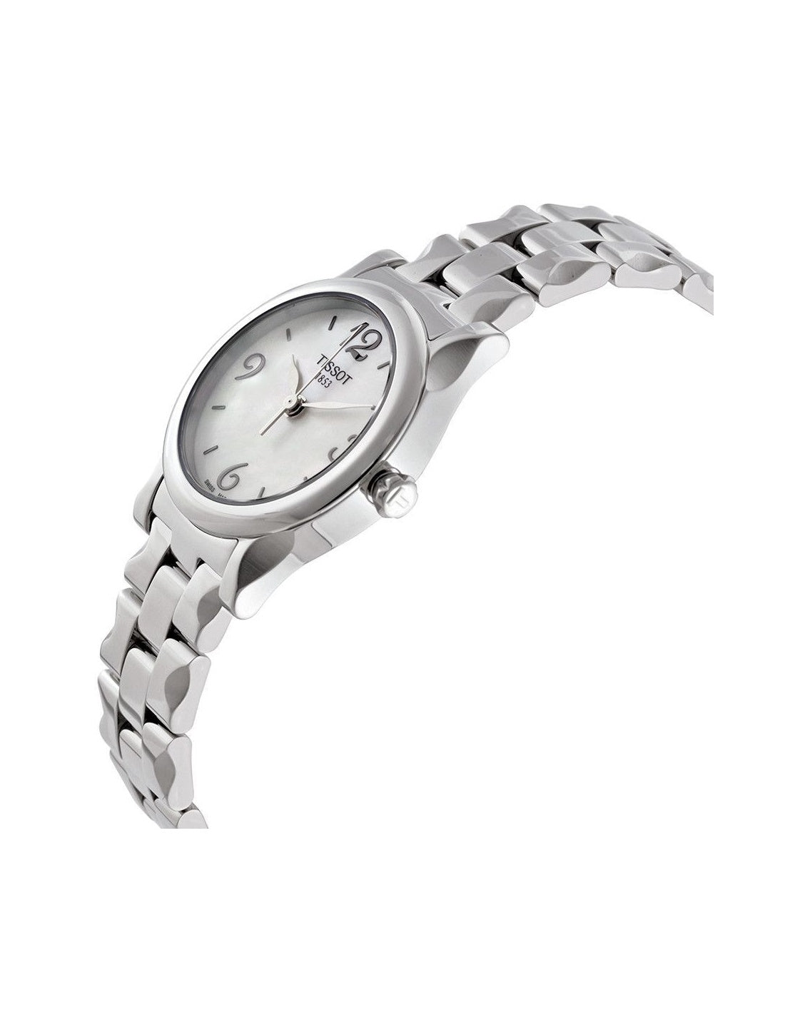 Tissot Stylis-T Mother of Pearl Dial Watch For Women - T028.210.11.117.02