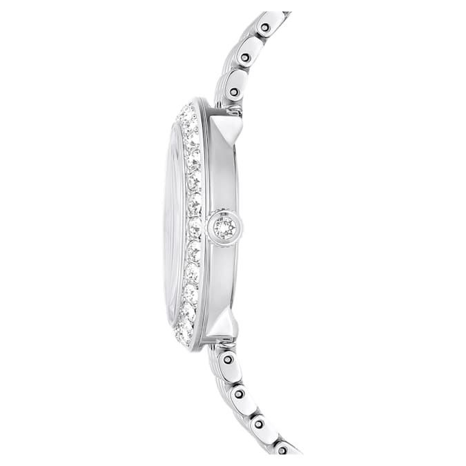 Swarovski Certa Crystals Silver Dial Silver Steel Strap Watch for Women - 5673022
