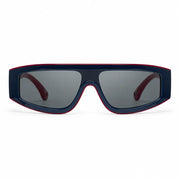 Chanel Women Cat Eye Blue Red Frame Sunglasses