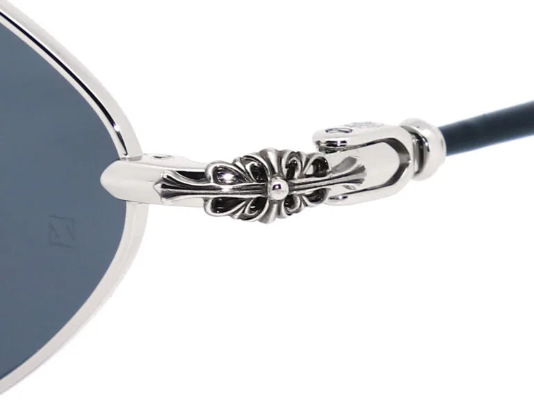 Chrome Hearts Diamond Dog 2160 Unisex Dark Grey Diamond Sunglasses
