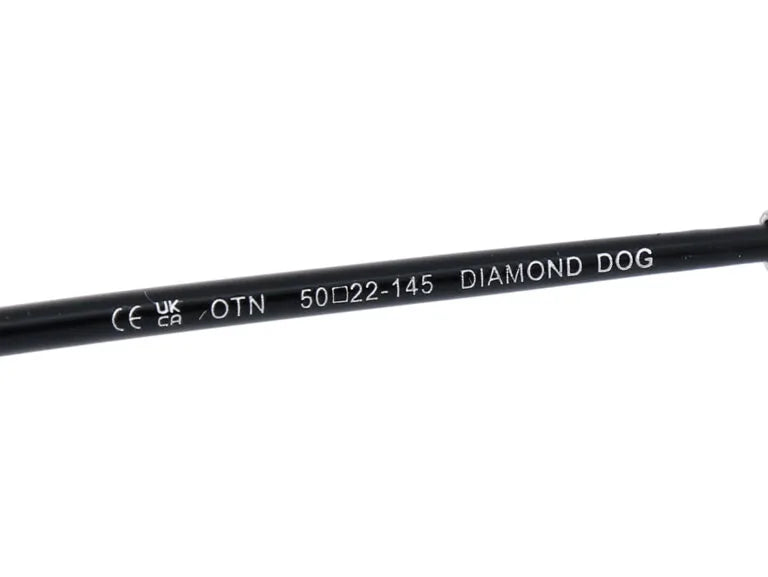 Chrome Hearts Diamond Dog 2160 Unisex Dark Grey Diamond Sunglasses