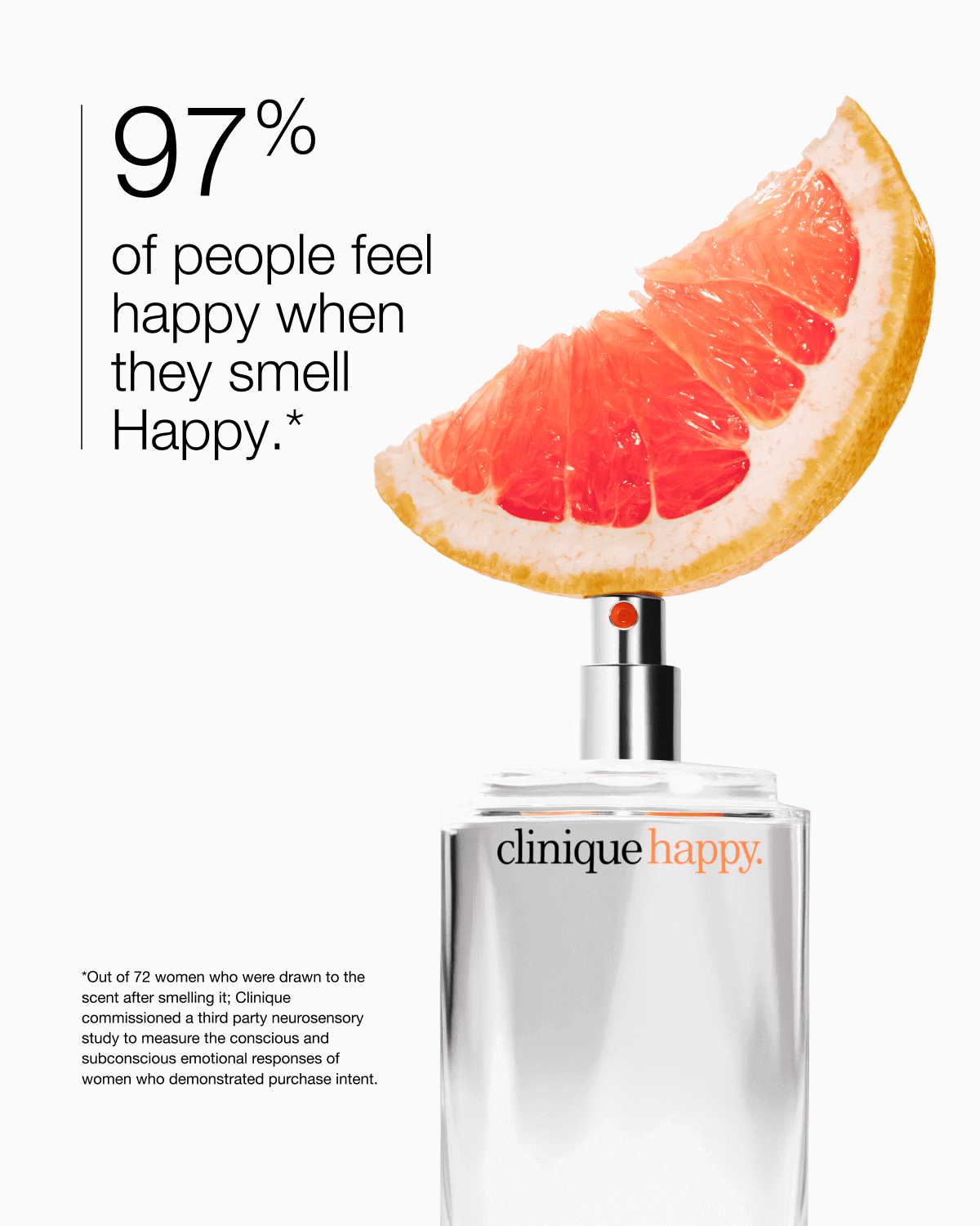 Clinique Happy™ Perfume EDP Rollerball - Ruby Red Grapefruit