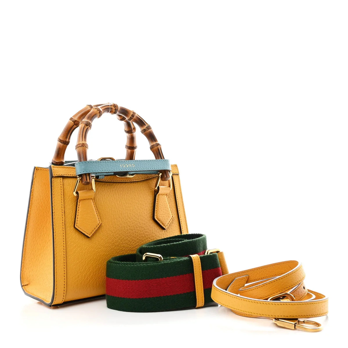 Gucci Diana Mini Tote Bag – Yellow