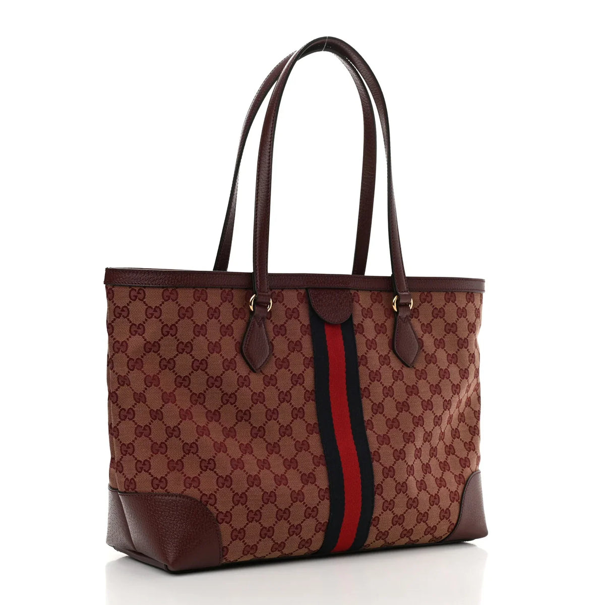 Gucci Ophidia Large Tote Bag - Burgundy