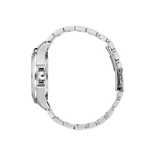 Hugo Boss Premiere Chronograph Silver Dial Silver Steel Strap Watch for Women - 1502442
