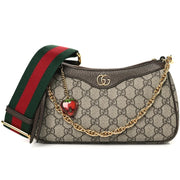 Gucci Ophidia Small Chain Bag - Beige