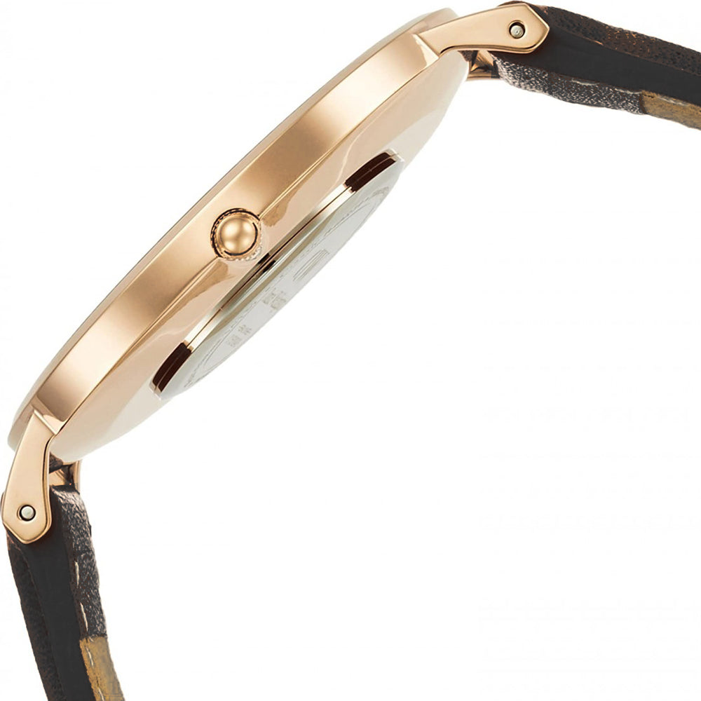 Daniel Wellington Classic Sheffield Black Dial Black Leather Strap Watch For Men - DW00100127