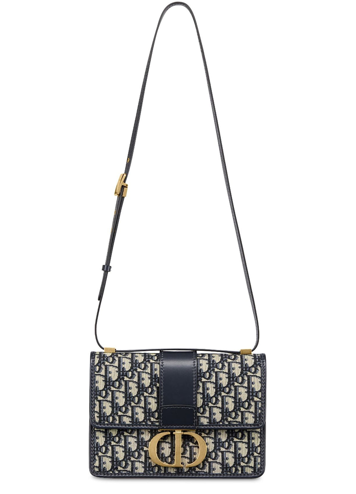 Dior 30 Montaigne Jacquard Bag - Blue Dior Oblique