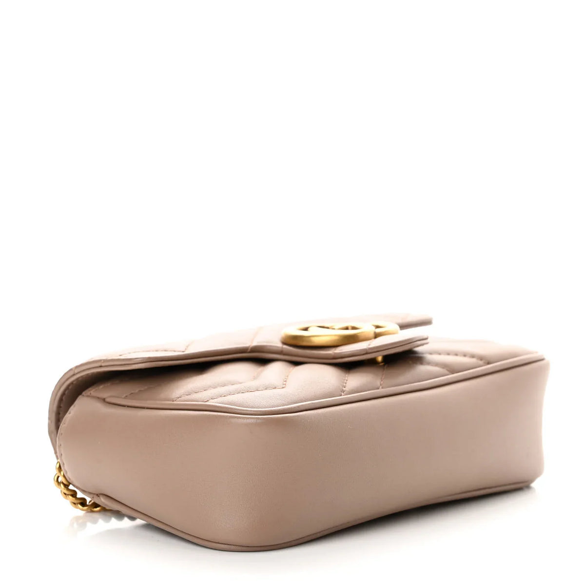 Gucci GG Marmont Mini Shoulder Bag - Dusty Pink
