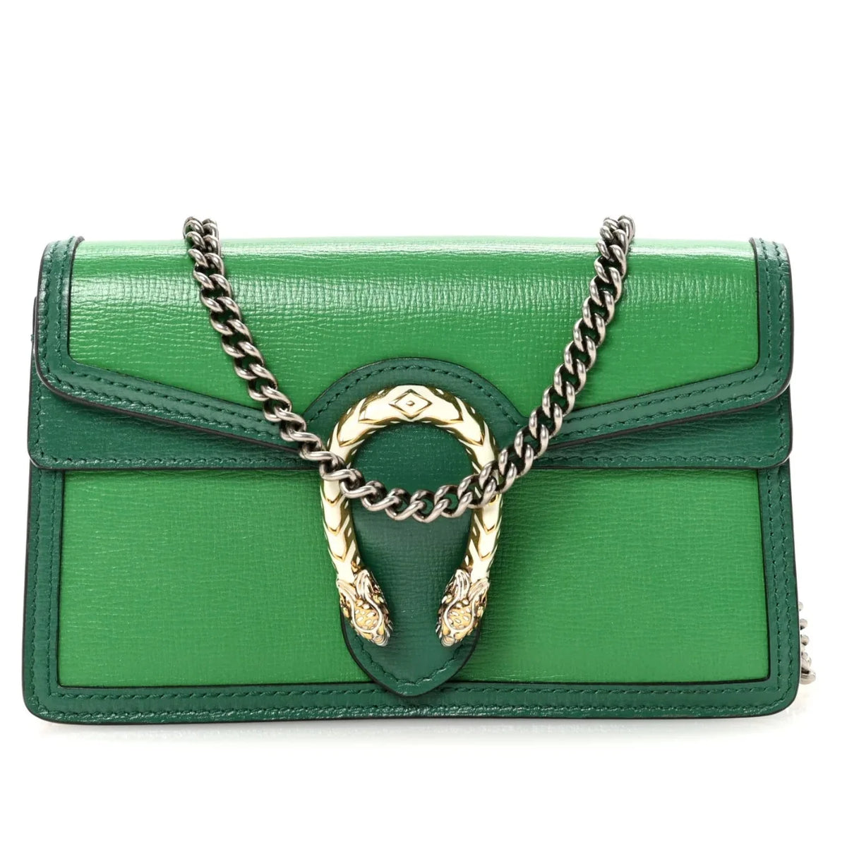 Gucci Dionysus Medium Leather Shoulder Bag – Green