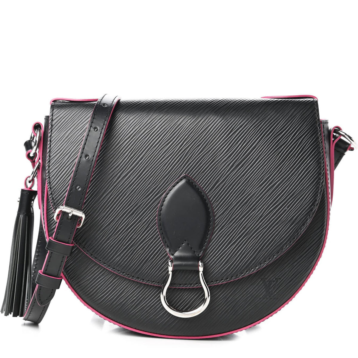 Louis Vuitton Epi Saint Cloud Shoulder Bag - Black
