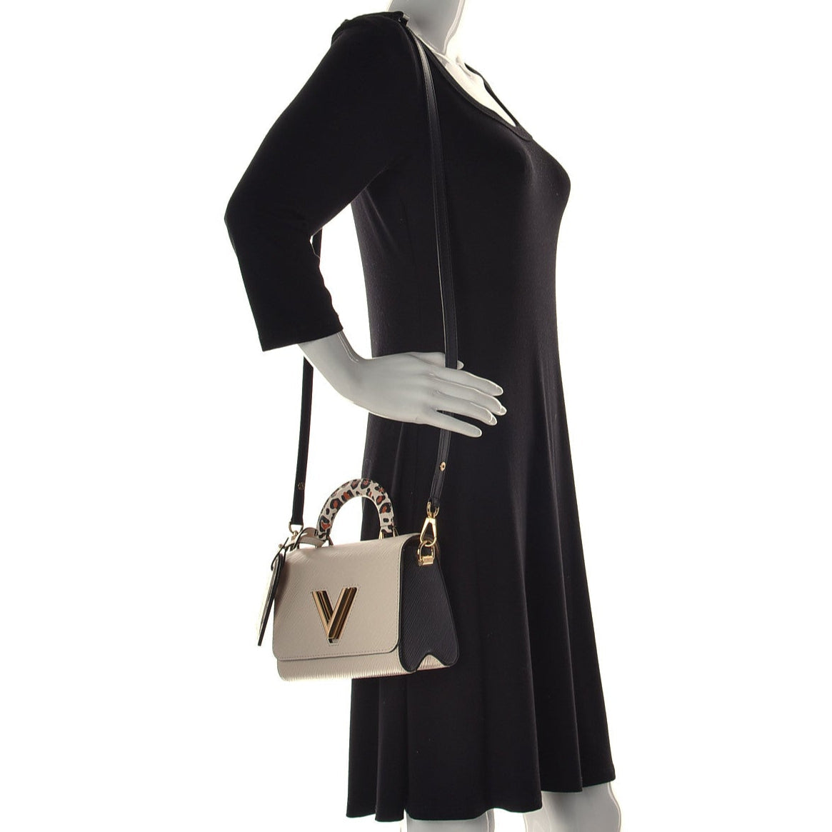 Louis Vuitton Epi Wild Twist PM Top Handle Bag - Cream