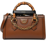 Gucci Diana Mini Tote Bag - Brown