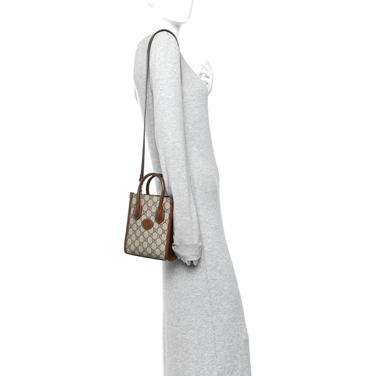 Gucci GG Shopping Bag – Beige