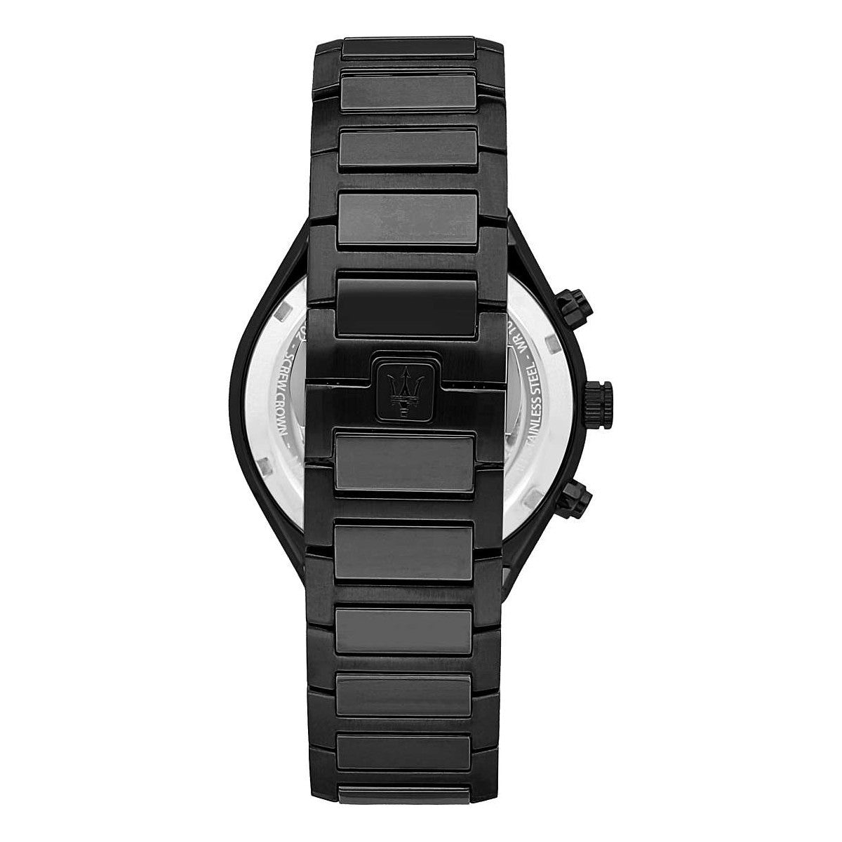 Maserati Successo Aqua Edition Black Dial Stainless Steel Strap Watch For Men - R8873644003