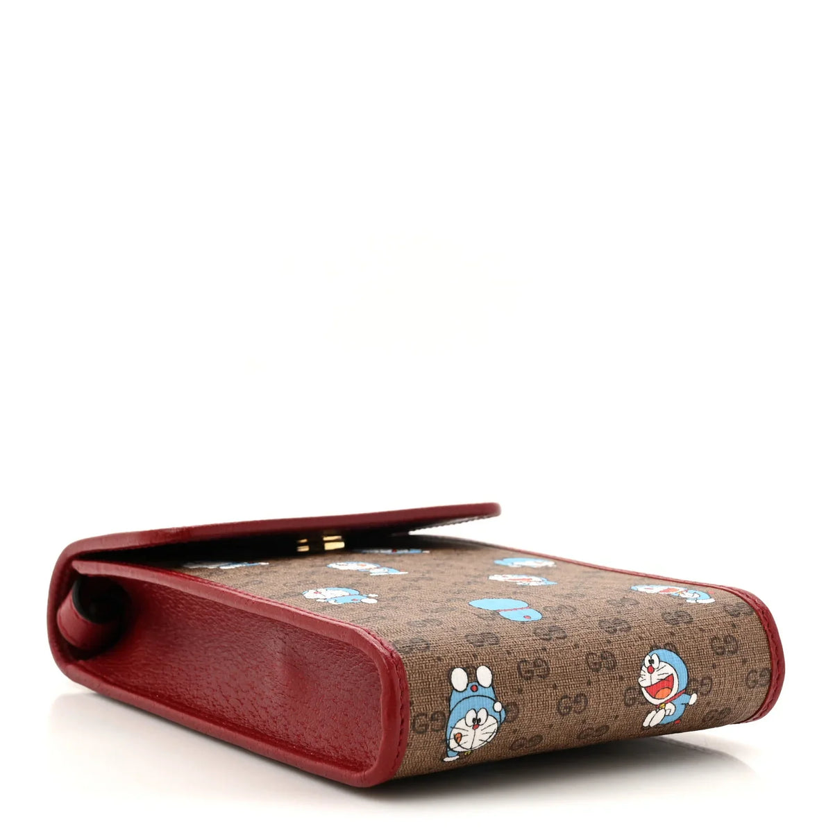 Gucci X Doraemon GG Supreme Crossbody Bag – Brown