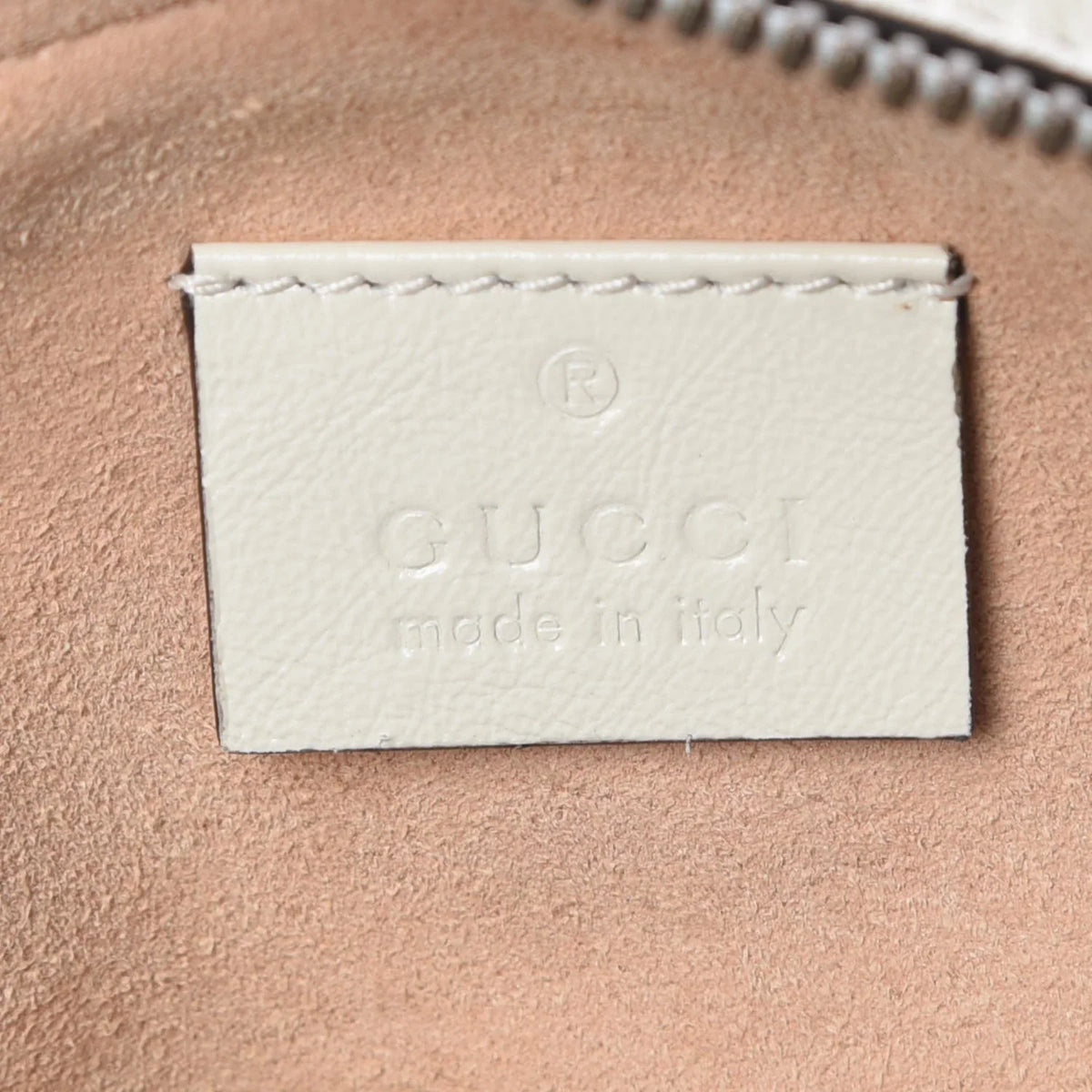 Gucci Azalea Marmont Round Shoulder Bag – White