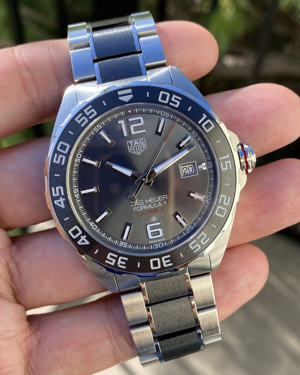 Tag Heuer Formula 1 Anthracite Dial Watch for Men - WAZ2011.BA0843