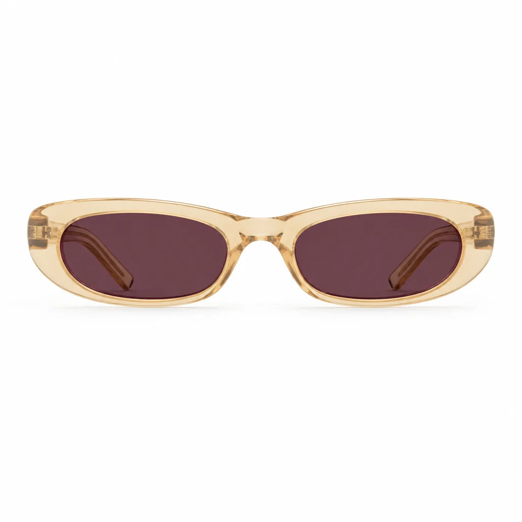 Saint Laurent Women SL 557 Shade Yellow Sunglasses