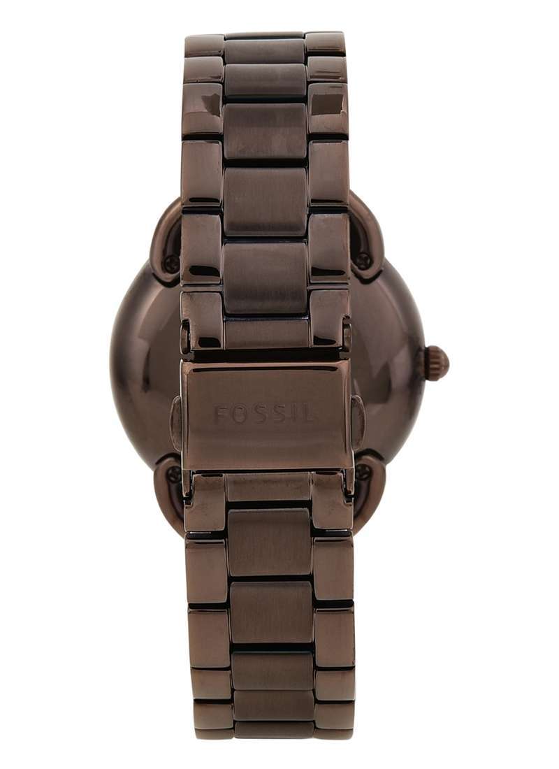 Fossil Tailor Analog Brown Dial Brown Steel Strap Watch for Women - ES4258