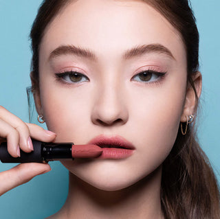 MAC Powder Kiss Soft Focus 10HR Longwear Hazy Matte Lipstick - A Little Tamed