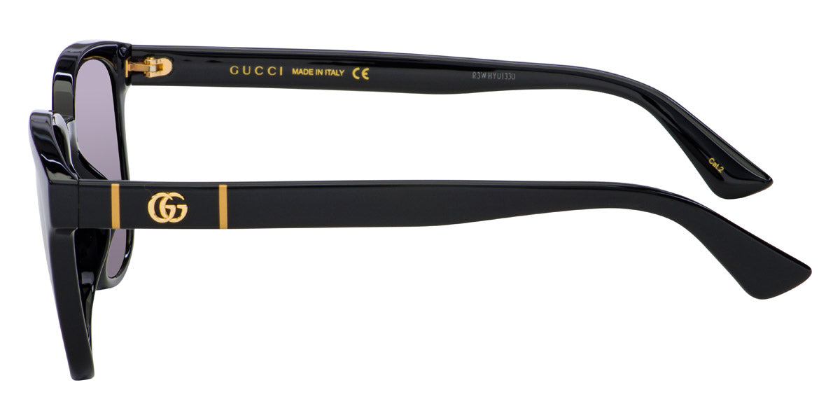 Gucci GG0637SK Marmont Logo Black Sunglasses