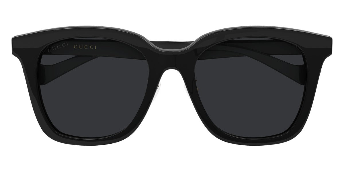 Gucci GG0034S Rectangular Frame Black Sunglasses