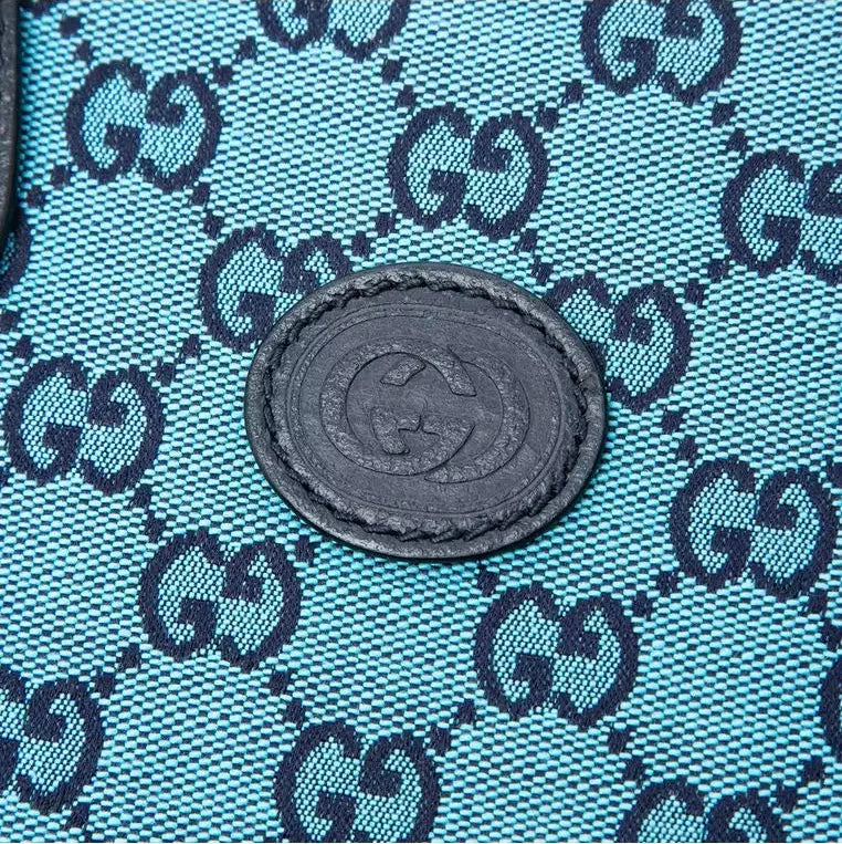Gucci Calfskin Tote Bag – Blue
