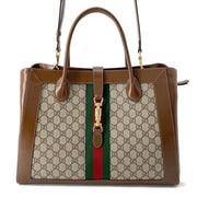 Gucci Jackie 1961 Medium Tote Bag - Beige