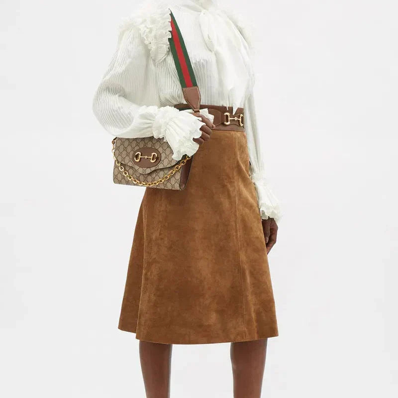 Gucci Horsebit 1955 Small Bag – Beige