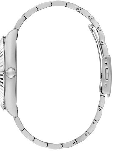 Guess Connoisseur Silver Dial Silver Steel Strap Watch for Men - GW0265G6