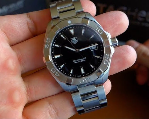 Tag Heuer Aquaracer Blue Dial Watch for Men - WAY1112.BA0928