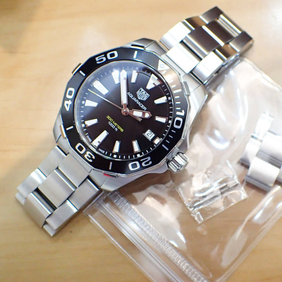 Tag Heuer Aquaracer Black Dial Watch for Men - WAY111A.BA0928