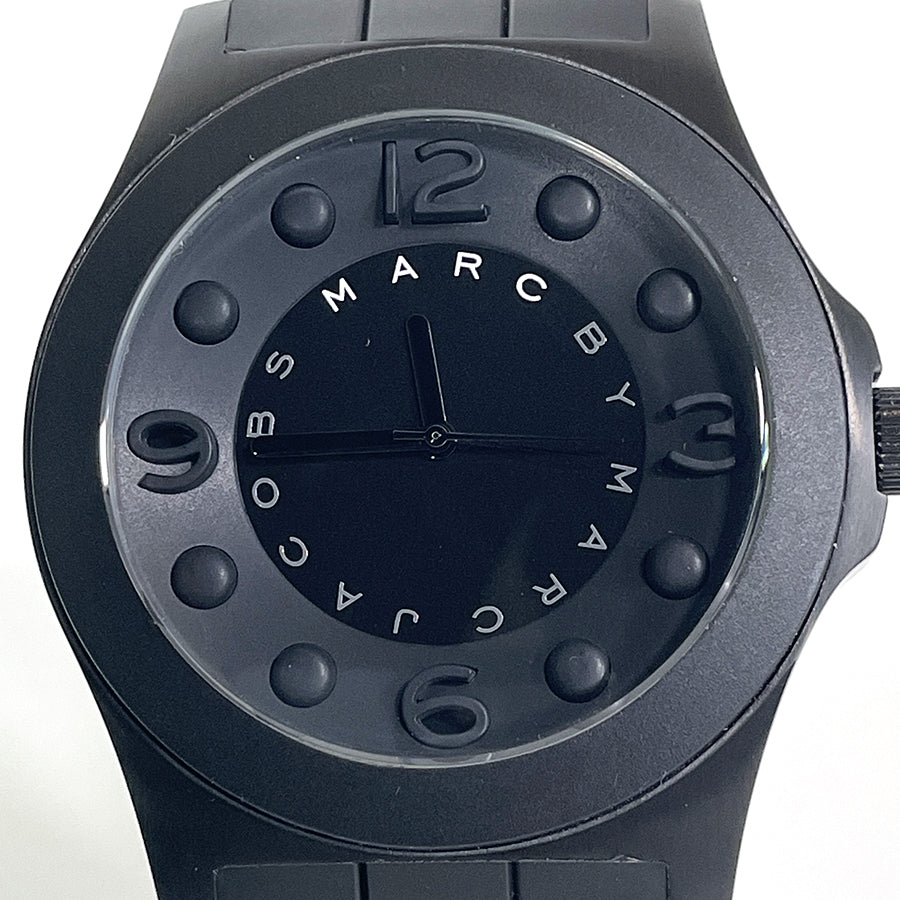 Marc Jacobs Pelly Black Dial Black Steel Strap Watch for Women - MBM2510