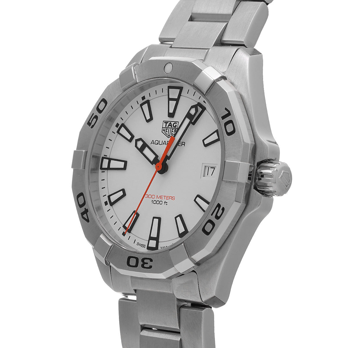 Tag Heuer Aquaracer White Dial Watch for Men - WBD1111.BA0928