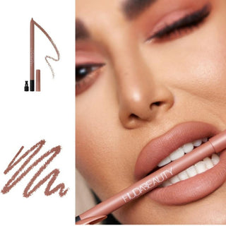 Huda Beauty Automatic Matte Lip Pencil – Warm Brown
