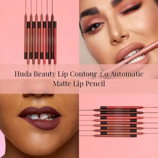 Huda Beauty Automatic Matte Lip Pencil – Warm Brown