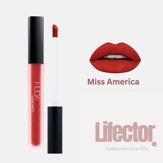 Huda Beauty Liquid Matte Ultra-comfort Transfer-proof Lipstick - Miss America
