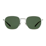 Gucci Men Round Frame Silver Sunglasses