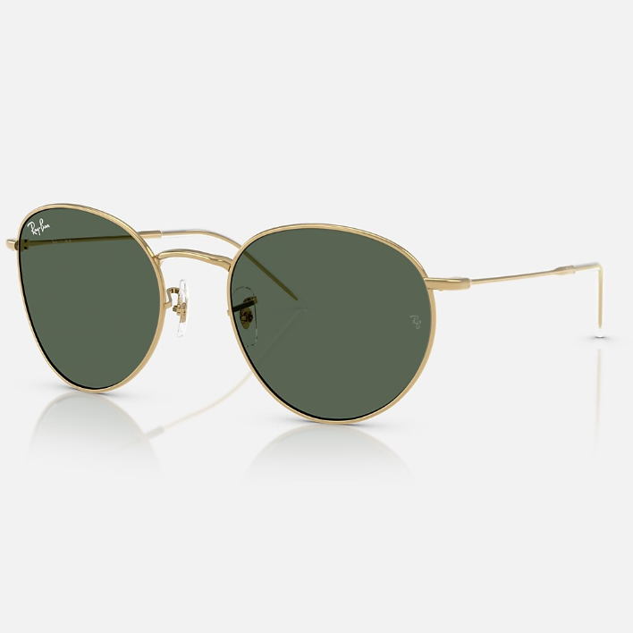 Ray Ban Women Phantos Frame Mocha Gold Sunglasses