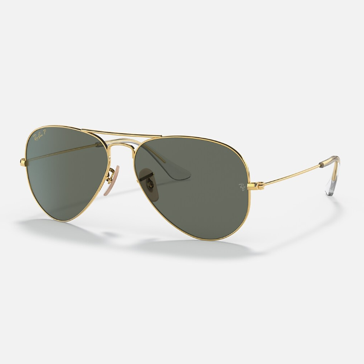 Ray Ban Women Pilot Frame Classic Gold Sunglasses