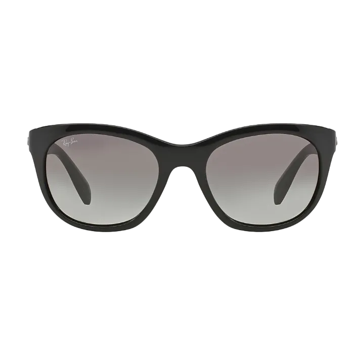 Ray Ban Women Square Frame Licorice Black Sunglasses