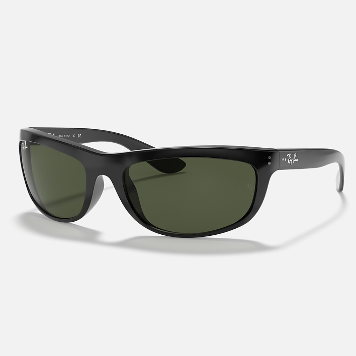 Ray Ban Women Rectangle Frame Luxury Black Sunglasses