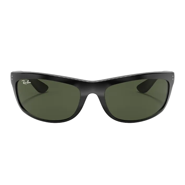 Ray Ban Women Rectangle Frame Luxury Black Sunglasses