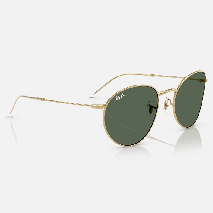 Ray Ban Women Phantos Frame Mocha Gold Sunglasses