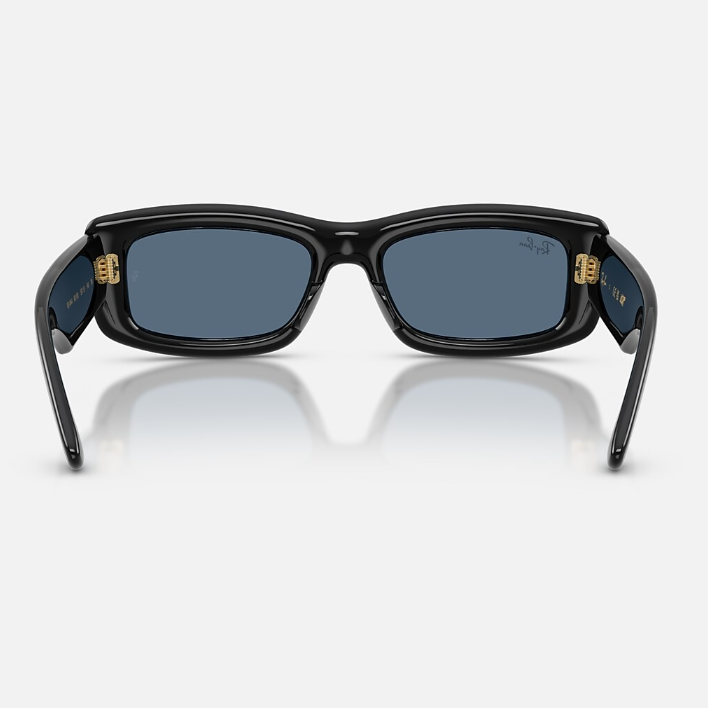 Ray Ban Women Pillow Frame Volcanic Black Sunglasses