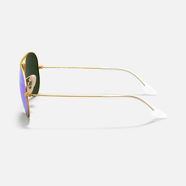 Ray Ban Women Pilot Frame Autumn Gold Sunglasses