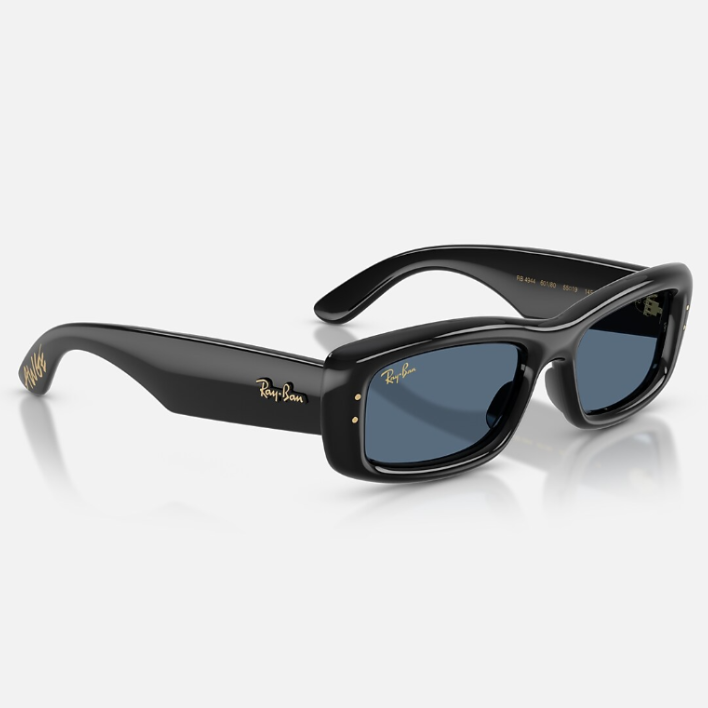 Ray Ban Women Pillow Frame Volcanic Black Sunglasses