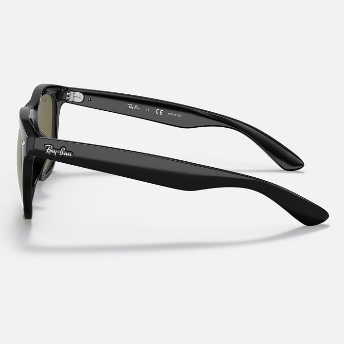 Ray Ban Women Square Frame Faded Black Sunglasses
